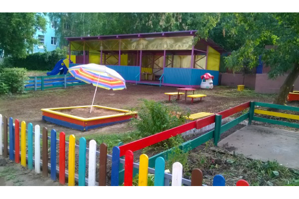 Новая детская площадка для детского сада № 273